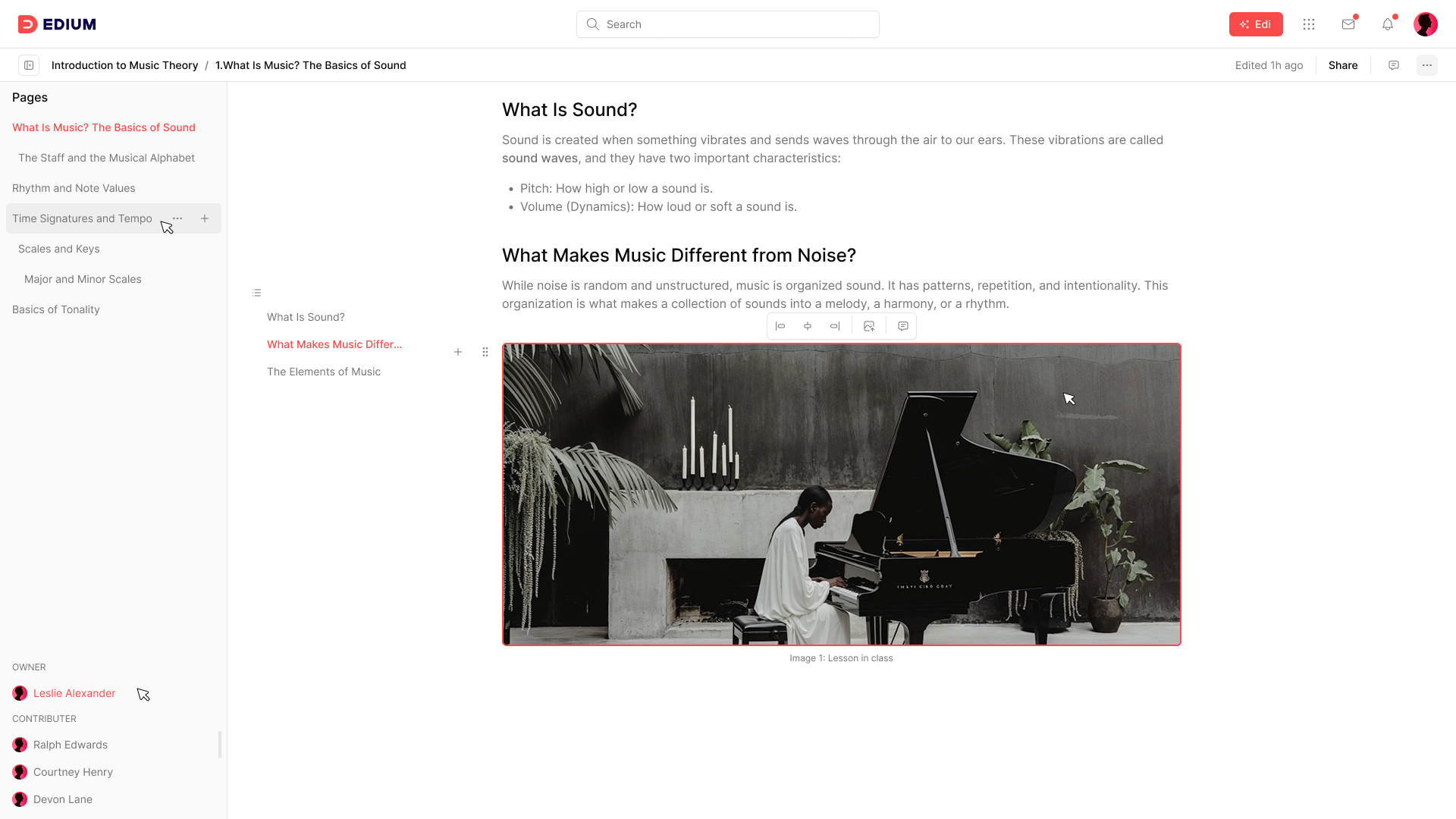 Interactive Collaboration Tools