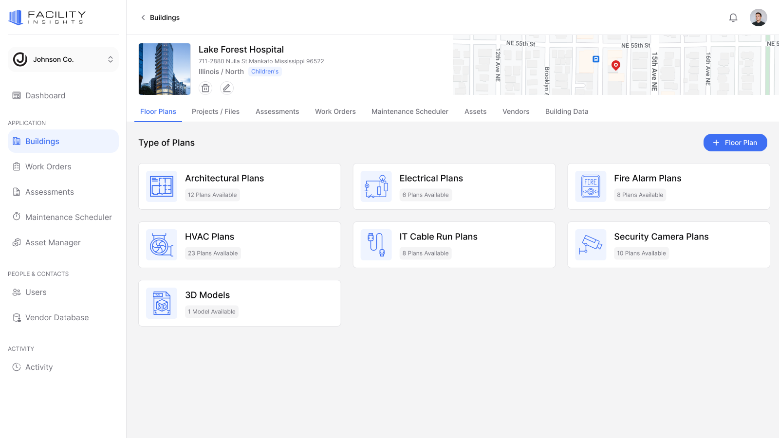 Floor Plans & Building Details